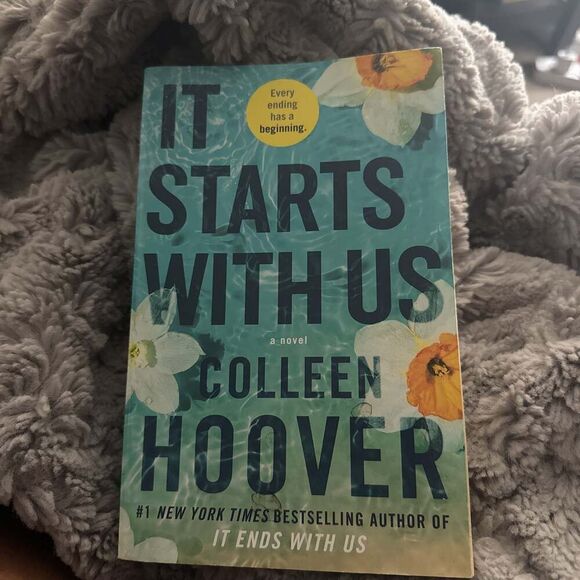 It Starts With Us by Colleen Hoover Paperback Novel - Picture 1 of 1